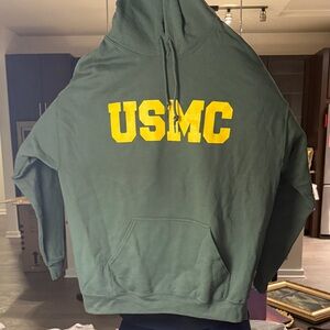 MV Sport Green USMC Hoodie